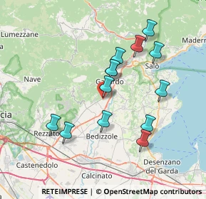 Mappa Via Maestà, 25080 Prevalle BS, Italia (6.79538)