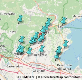 Mappa Via Maestà, 25080 Prevalle BS, Italia (6.565)
