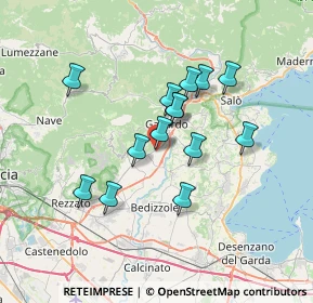 Mappa Via Maestà, 25080 Prevalle BS, Italia (5.7)