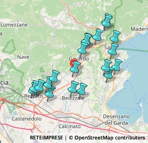 Mappa Via Maestà, 25080 Prevalle BS, Italia (7.251)