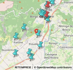 Mappa Via Maestà, 25080 Prevalle BS, Italia (2.27176)