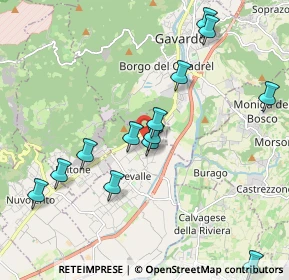 Mappa Via Maestà, 25080 Prevalle BS, Italia (2.28429)