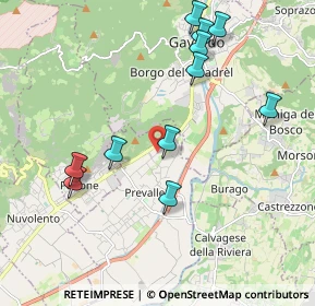 Mappa Via Maestà, 25080 Prevalle BS, Italia (2.10182)