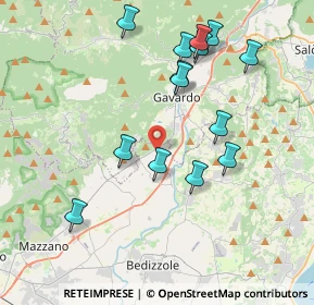 Mappa Via Maestà, 25080 Prevalle BS, Italia (3.93)