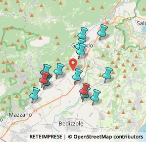 Mappa Via Maestà, 25080 Prevalle BS, Italia (3.18667)
