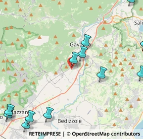Mappa Via Maestà, 25080 Prevalle BS, Italia (6.522)