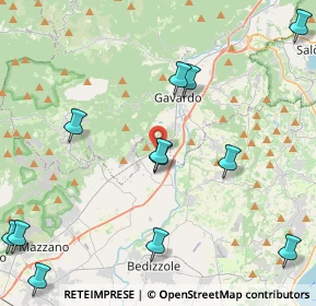 Mappa Via Maestà, 25080 Prevalle BS, Italia (5.83571)