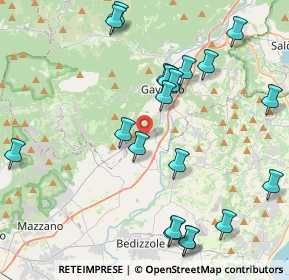 Mappa Via Maestà, 25080 Prevalle BS, Italia (4.7095)