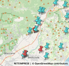 Mappa Via Maestà, 25080 Prevalle BS, Italia (5.118)