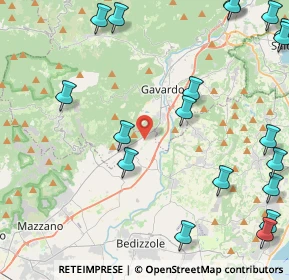Mappa Via Maestà, 25080 Prevalle BS, Italia (6.2255)