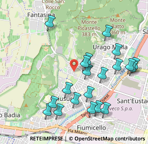 Mappa Via Alberto Magnocavallo, 25127 Brescia BS, Italia (1.0525)