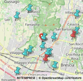 Mappa Via Alberto Magnocavallo, 25127 Brescia BS, Italia (2.14813)