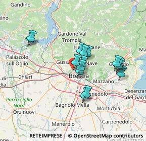 Mappa Via Alberto Magnocavallo, 25127 Brescia BS, Italia (11.60267)