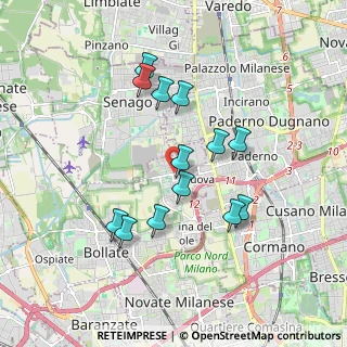 Mappa Via Don Giovanni Minzoni, 20021 Bollate MI, Italia (1.62846)