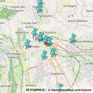 Mappa Via Trento, 13900 Biella BI, Italia (1.79167)