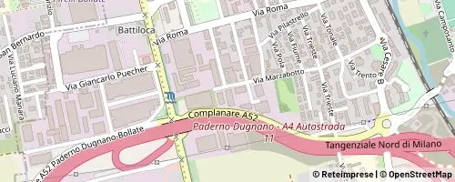 Mappa Paderno Dugnano