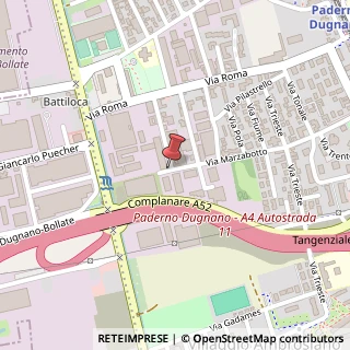 Mappa Via Marzabotto, 55, 20037 Paderno Dugnano MI, Italia, 20037 Paderno Dugnano, Milano (Lombardia)