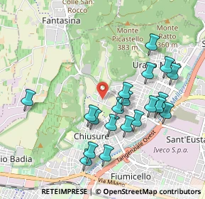 Mappa Via Torricella di Sotto, 25127 Brescia BS, Italia (0.9565)