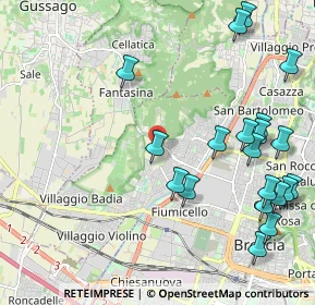 Mappa Via Torricella di Sotto, 25127 Brescia BS, Italia (2.5825)