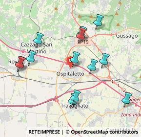 Mappa Via Pasubio, 25035 Ospitaletto BS, Italia (4.08846)