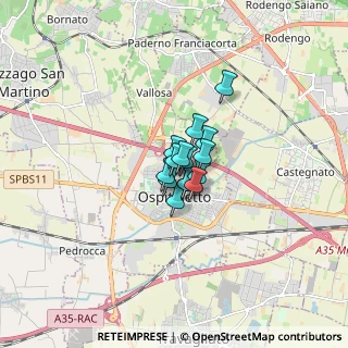 Mappa Vicolo Monte Orfano, 25035 Ospitaletto BS, Italia (0.64733)