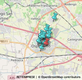 Mappa Via Pasubio, 25035 Ospitaletto BS, Italia (0.64733)