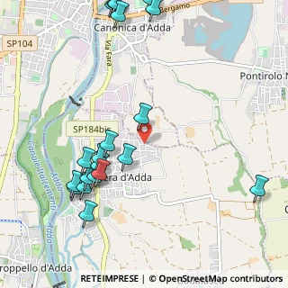Mappa Via Moro Aldo, 24045 Fara Gera D'Adda BG, Italia (1.301)