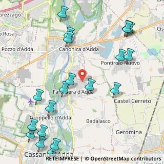 Mappa Via Moro Aldo, 24045 Fara Gera D'Adda BG, Italia (2.825)