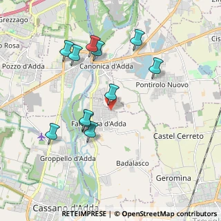 Mappa Via Moro Aldo, 24045 Fara Gera D'Adda BG, Italia (1.88818)