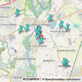 Mappa Via Moro Aldo, 24045 Fara Gera D'Adda BG, Italia (1.8)