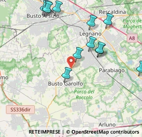 Mappa SP 12, 20038 Villa Cortese MI (5.10643)
