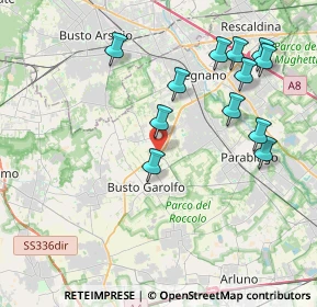 Mappa SP 12, 20038 Villa Cortese MI (4.19417)