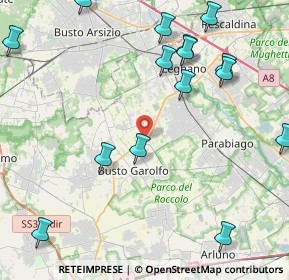 Mappa SP 12, 20038 Villa Cortese MI (6.138)