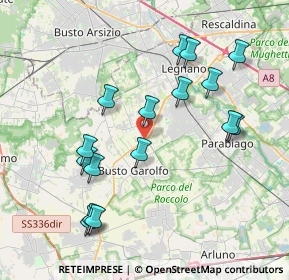 Mappa SP 12, 20038 Villa Cortese MI (4.00063)