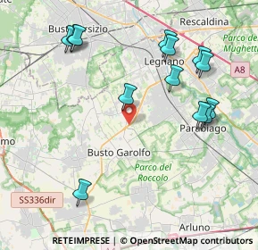 Mappa SP 12, 20038 Villa Cortese MI (4.48154)