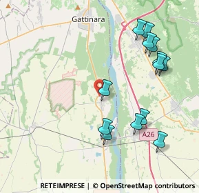 Mappa Via Dietro Gli Orti, 13035 Lenta VC, Italia (4.34538)