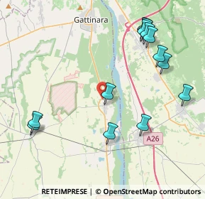 Mappa Via Dietro Gli Orti, 13035 Lenta VC, Italia (4.72538)