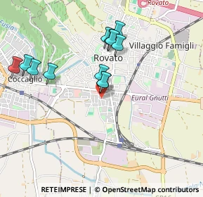 Mappa Via Santa Chiara, 25038 Rovato BS, Italia (0.98231)
