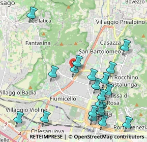 Mappa Via Marino Ballini, 25127 Brescia BS, Italia (2.4035)