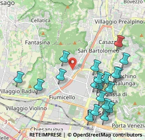 Mappa Via Marino Ballini, 25127 Brescia BS, Italia (2.261)