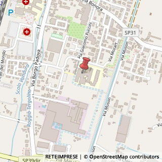 Mappa Via Giacomo Puccini, 27, 35012 Camposampiero, Padova (Veneto)