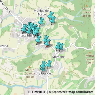Mappa Via Fornasina, 25080 Muscoline BS, Italia (0.44231)