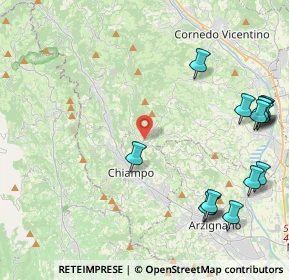 Mappa Viale degli Alpini, 36070 Nogarole Vicentino VI, Italia (5.53)