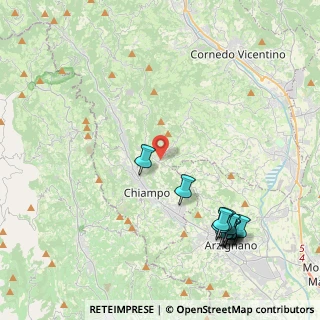 Mappa Viale degli Alpini, 36070 Nogarole Vicentino VI, Italia (5.04583)