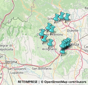 Mappa Viale degli Alpini, 36070 Nogarole Vicentino VI, Italia (12.42625)