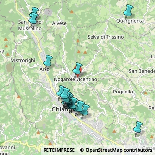 Mappa Viale degli Alpini, 36070 Nogarole Vicentino VI, Italia (2.366)