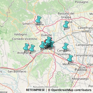 Mappa Via Brenta, 36100 Vicenza VI, Italia (7.82467)