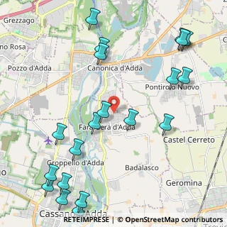 Mappa Fara Gera D'adda, 24045 Fara Gera d'Adda BG, Italia (2.8025)