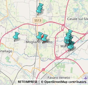 Mappa Via Luigi Pirandello, 31021 Mogliano Veneto TV, Italia (3.89)