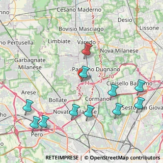 Mappa Via Enrico Mattei, 20037 Paderno Dugnano MI, Italia (4.87909)